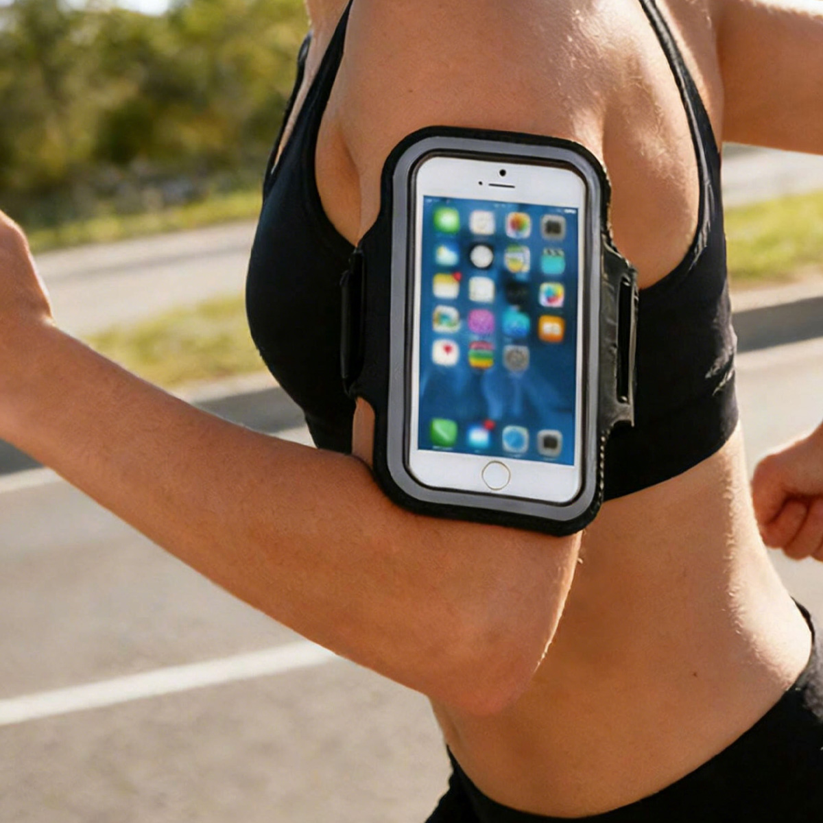 X Running Gear - Mobile Phone Arm Sleeve Jogging Bag