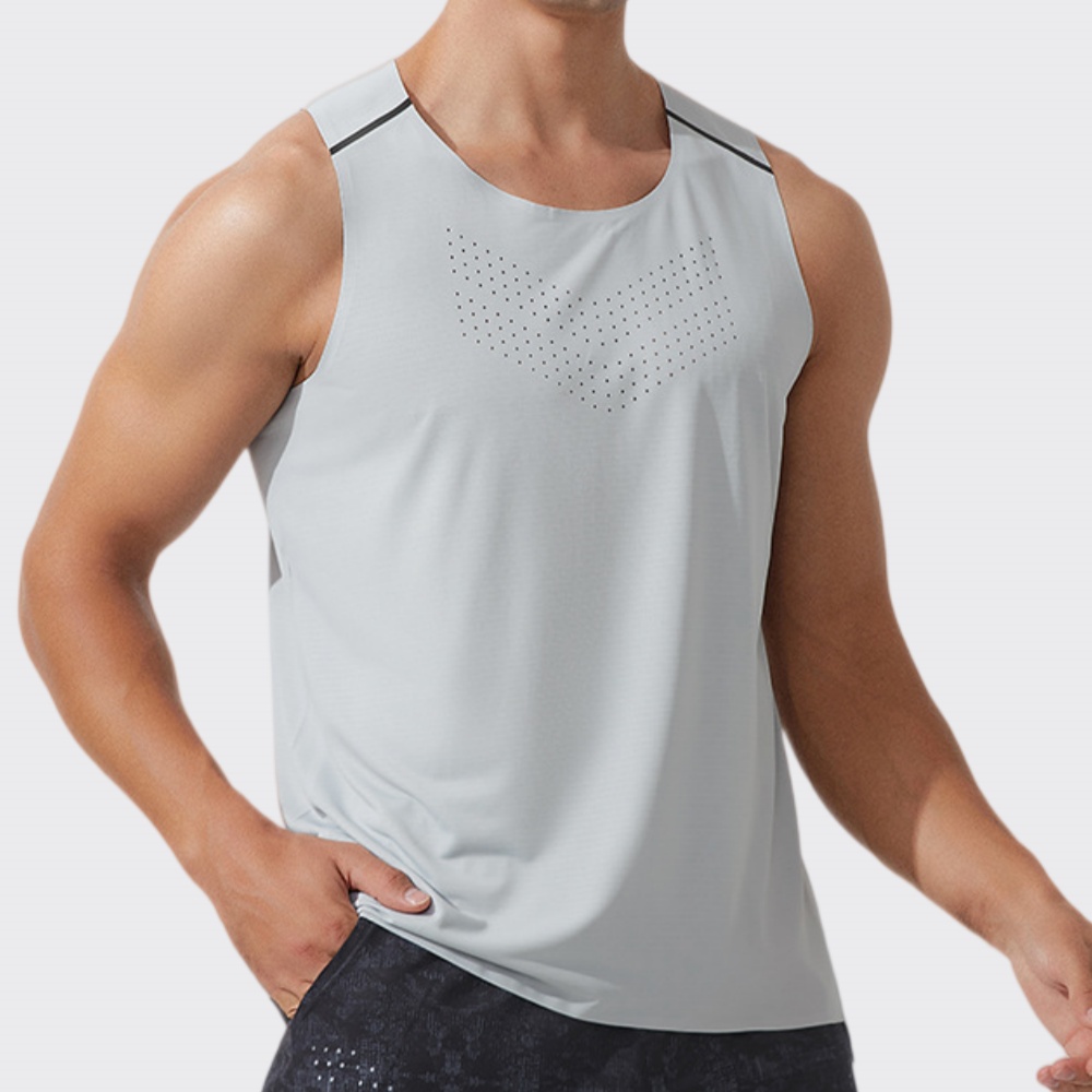 Running Gear Winter - Men Gym Vest Quick Dry Running
