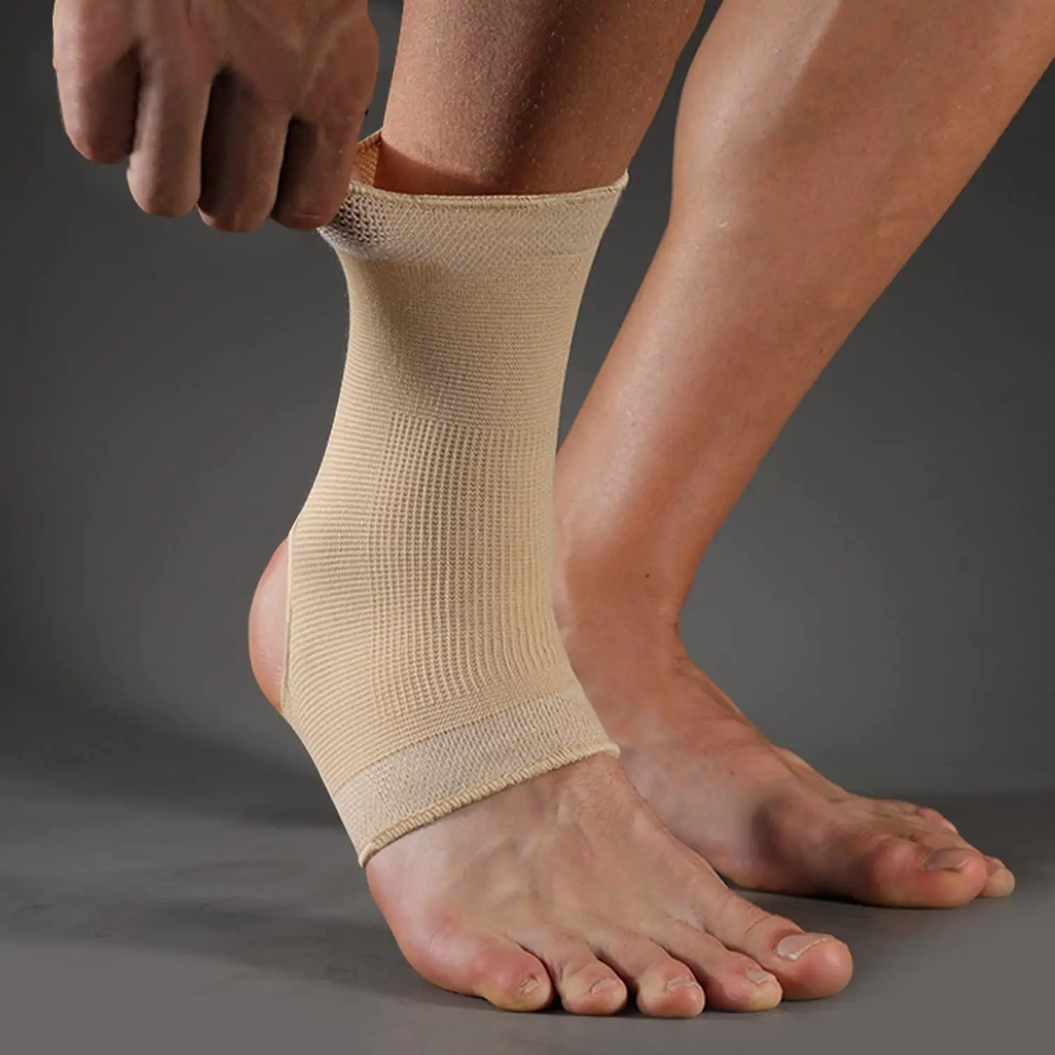Running Gears - 1pc Skin Color Sports Ankle Support