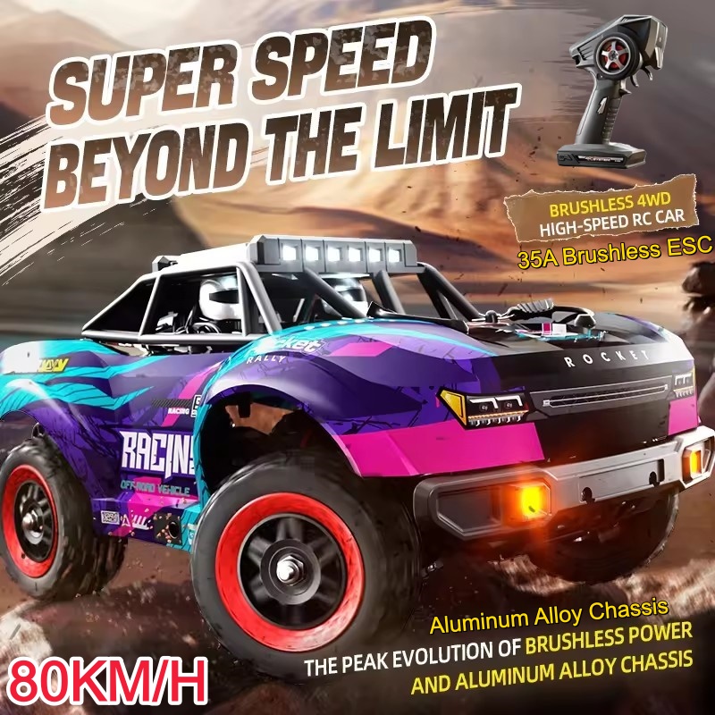 Running Gear In A Car - 80KM/H Brushless RC Racing Car 1:18