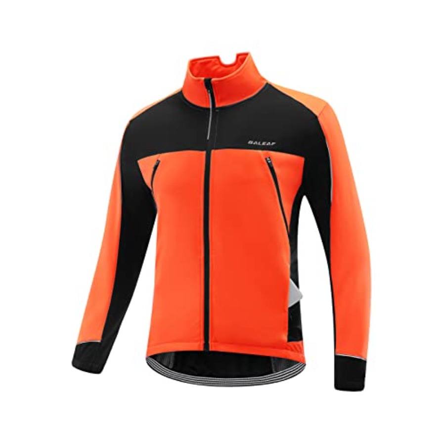 Running Gear In Cold Weather - baleaf Men's Winter Jacket Windproof Softshell