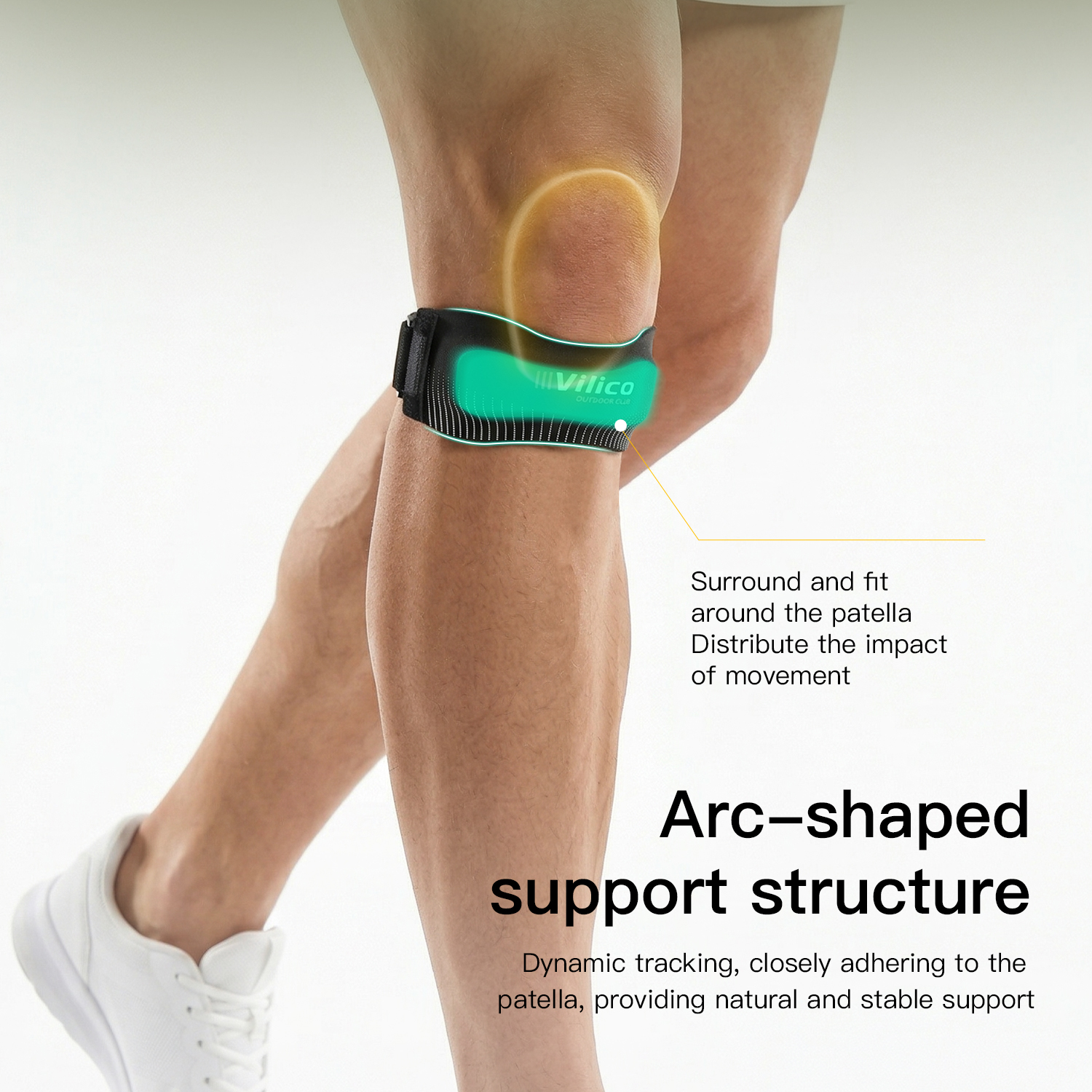1PC Copper Knee Brace for Arth - огляд і ціна Knee Support Brace