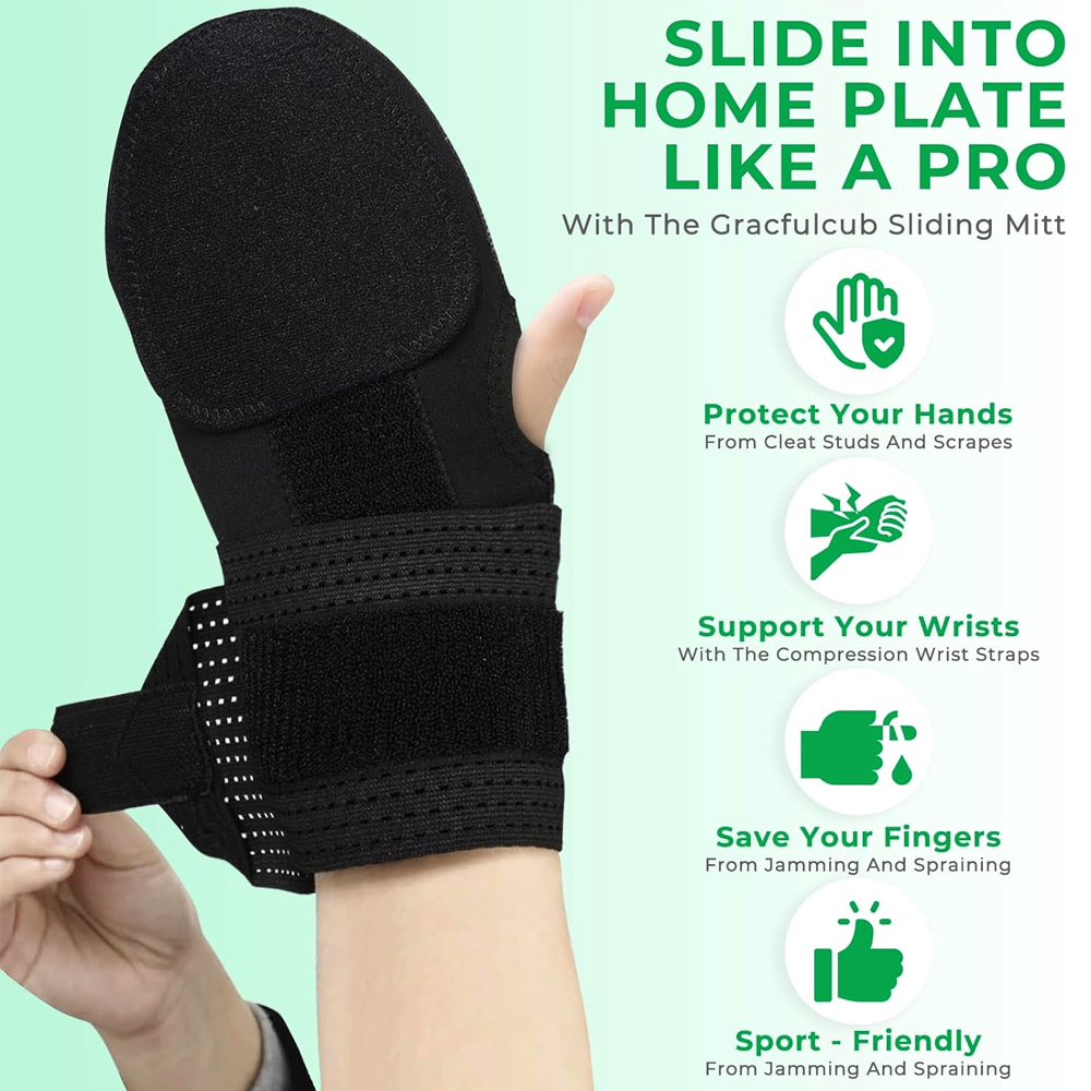 1PC Baseball Sliding Mitt Guar - огляд і ціна Running Gear Essentials