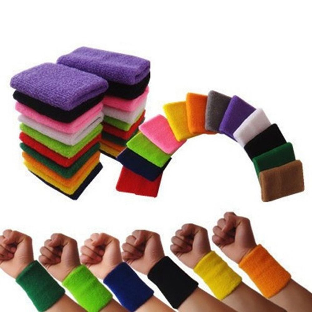 1/2Pcs Unisex Wristbands Sport - огляд і ціна Sweat Band Wrist