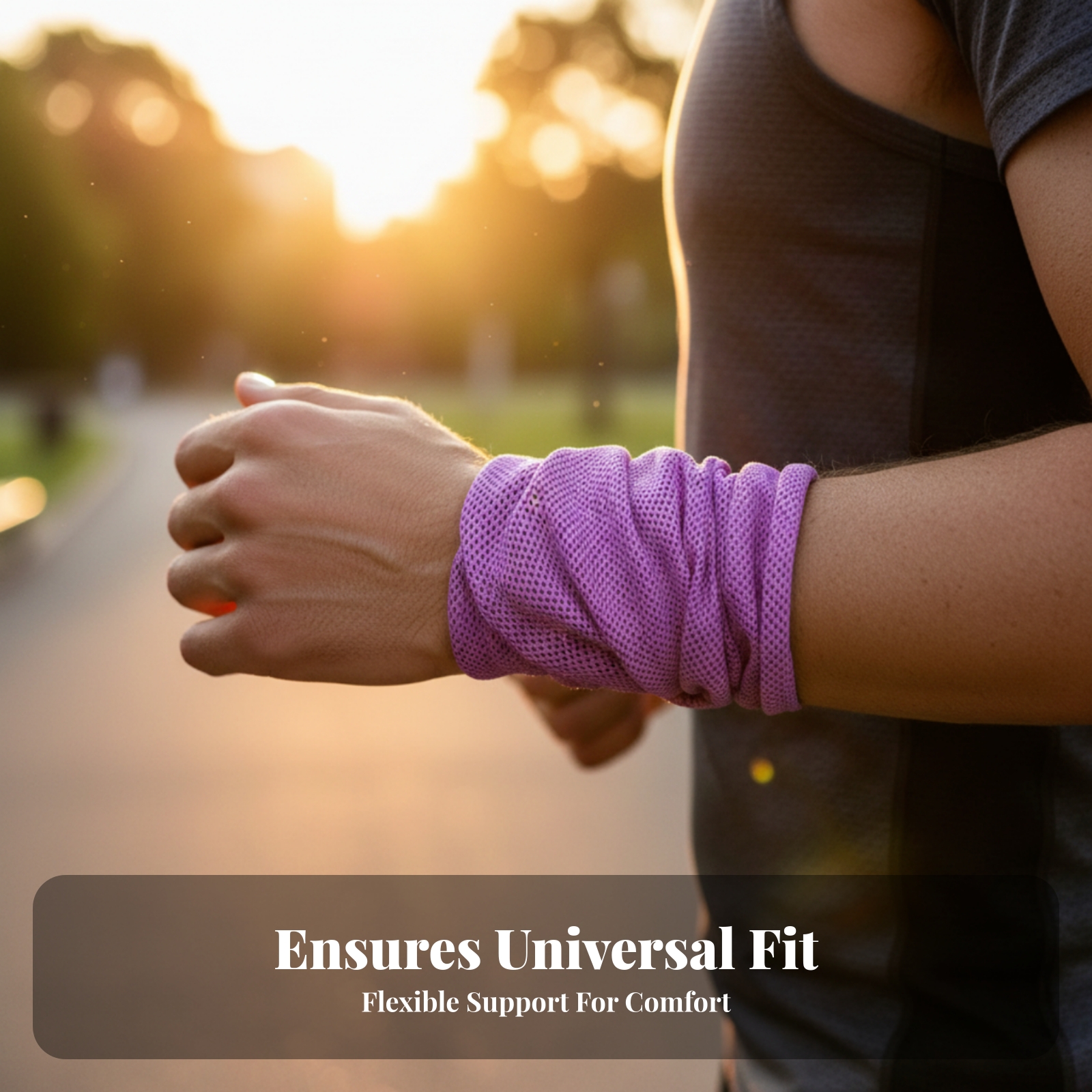 Soft Breathable Fitness Gear Q - огляд і ціна Sweat Band Wrist