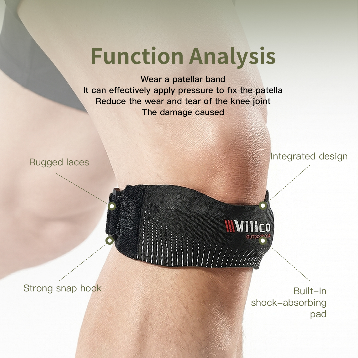 1PC Copper Knee Brace for Arth - огляд і ціна Knee Support Brace