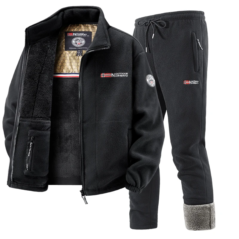 Mens Winter Fleece Tracksuit S - огляд і ціна Running Gear Winter