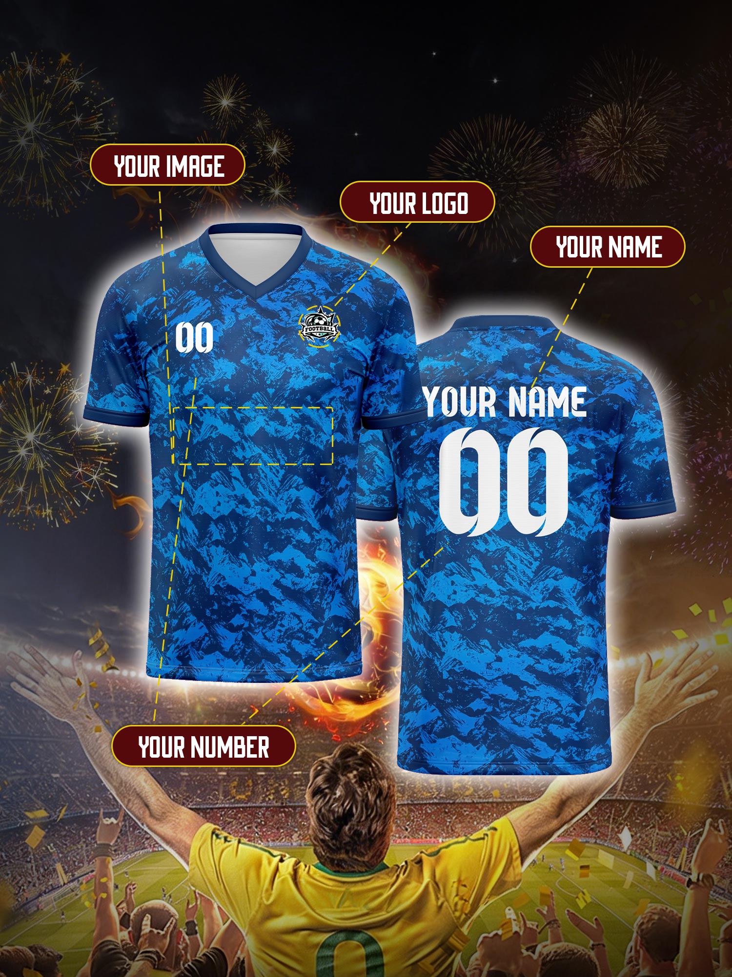Custom Soccer Jersey With Cust - огляд і ціна Running Gears