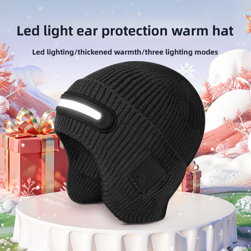 LED Headlamp Winter Hat Outdoo - огляд і ціна Running Gear In Cold Weather