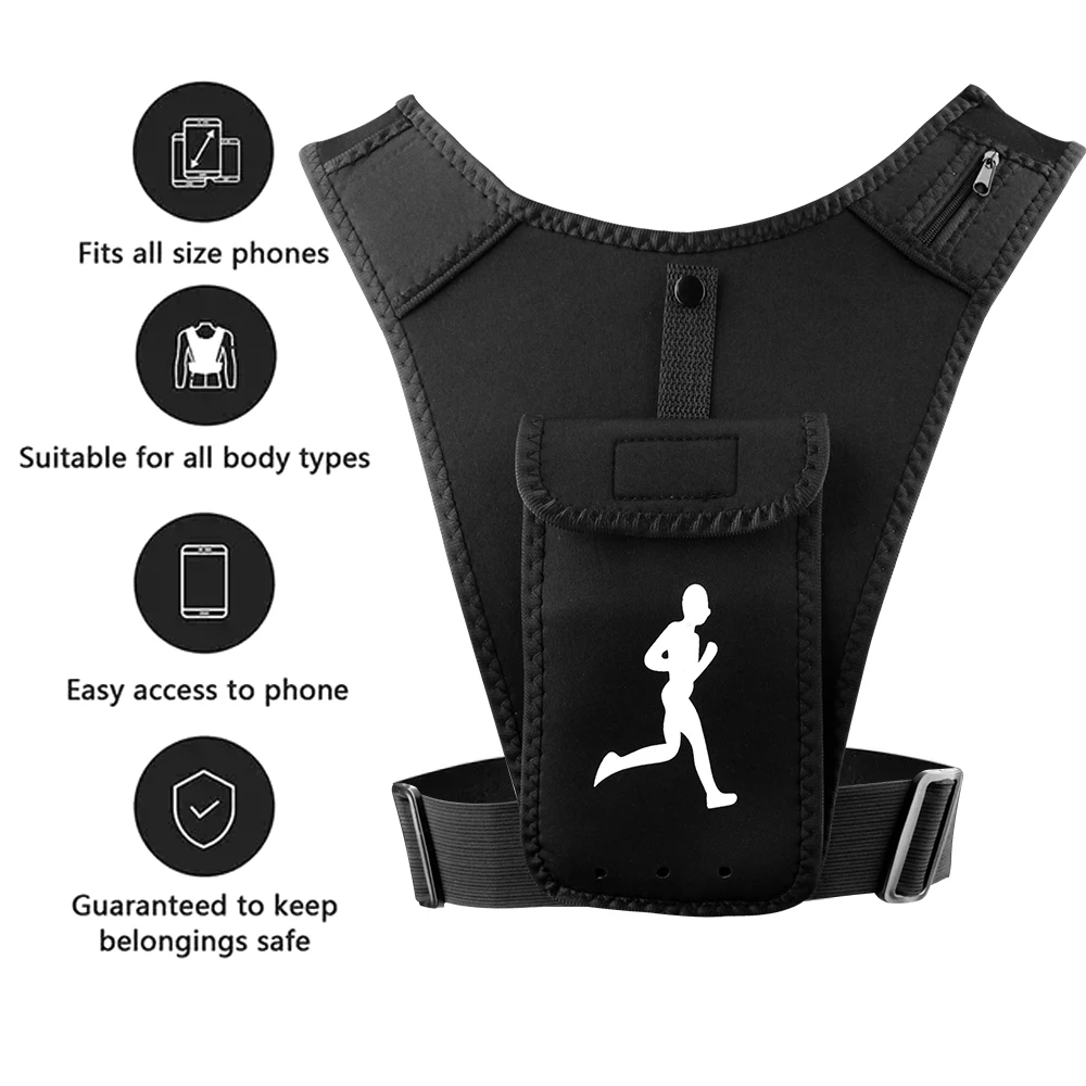 XQQMXX 1Pcs Running Vest Phone - огляд і ціна Running Gear Train