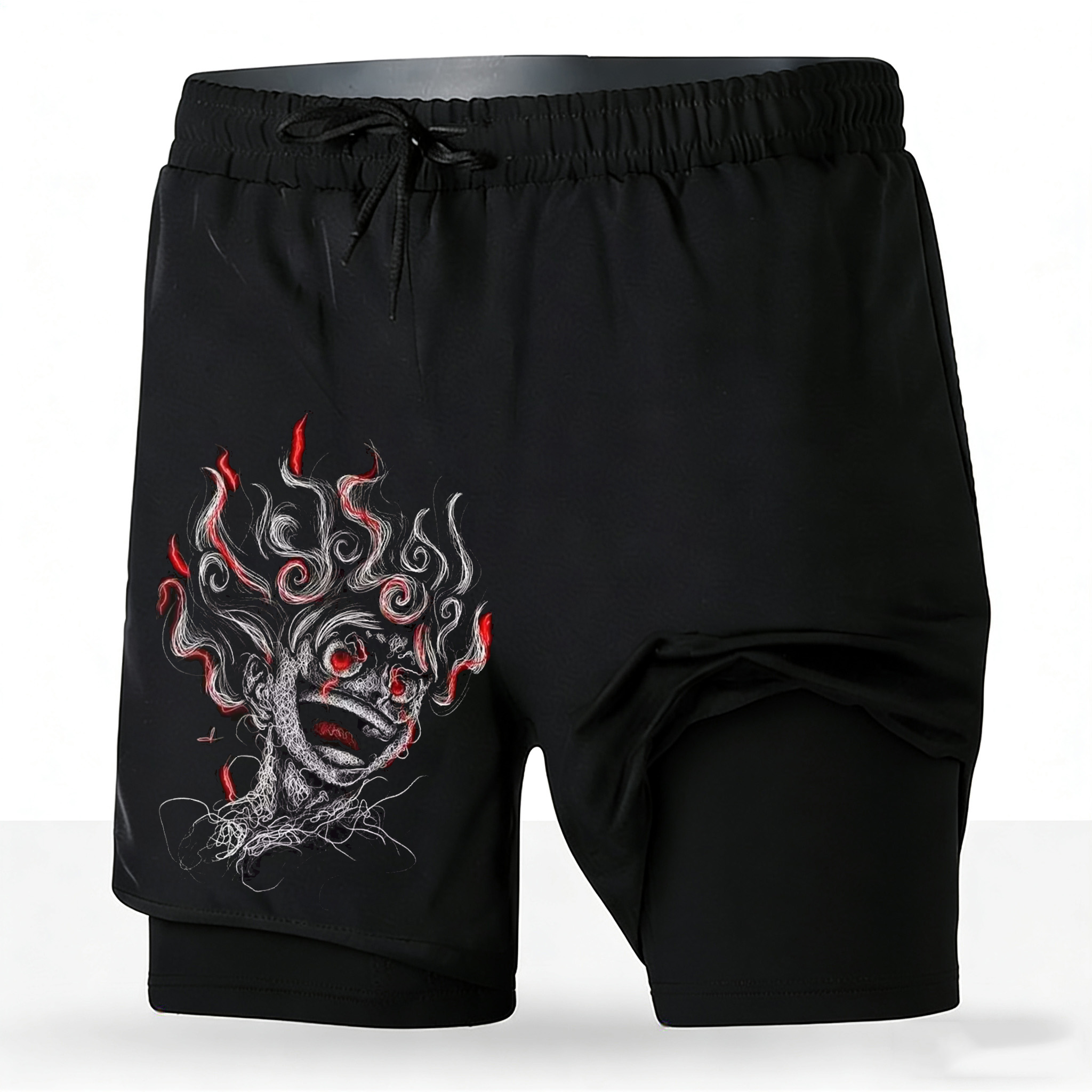 Men's One Piece Anime 2-in-1 R - огляд і ціна Running Gear In Japan