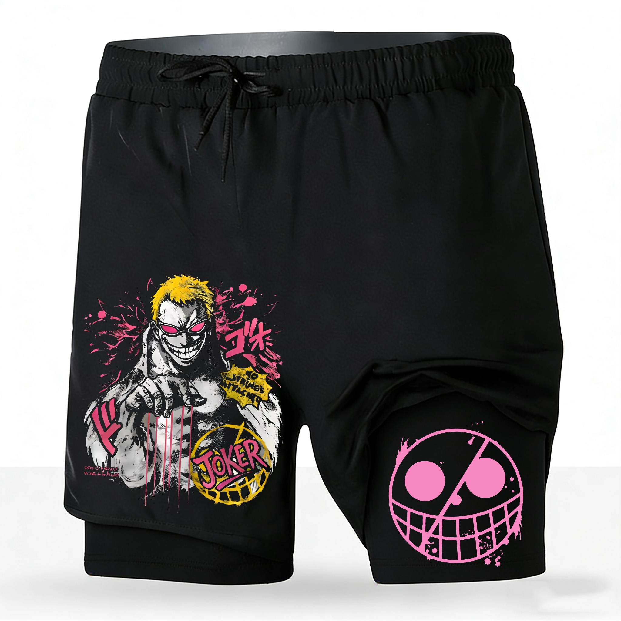 Men's One Piece Anime 2-in-1 R - огляд і ціна Running Gear In Japan