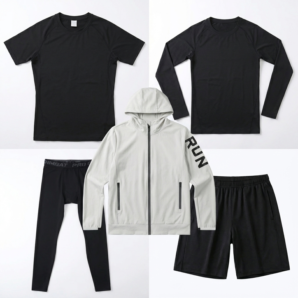 Fitness Full 5 Piecs Set Track - огляд і ціна Running Gear For Marathon