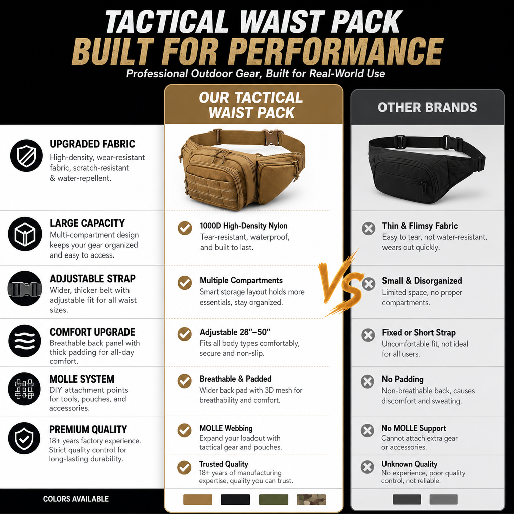Tactical Waist Pack Outdoor Hi - огляд і ціна Running Zwift