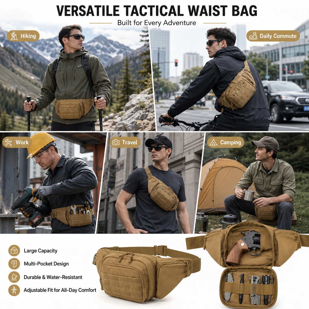 Tactical Waist Pack Outdoor Hi - огляд і ціна Running Zwift
