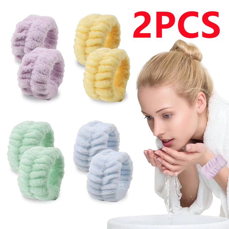 2PCS Reusable Spa Wrist Washba - огляд і ціна Sweat Band Wrist