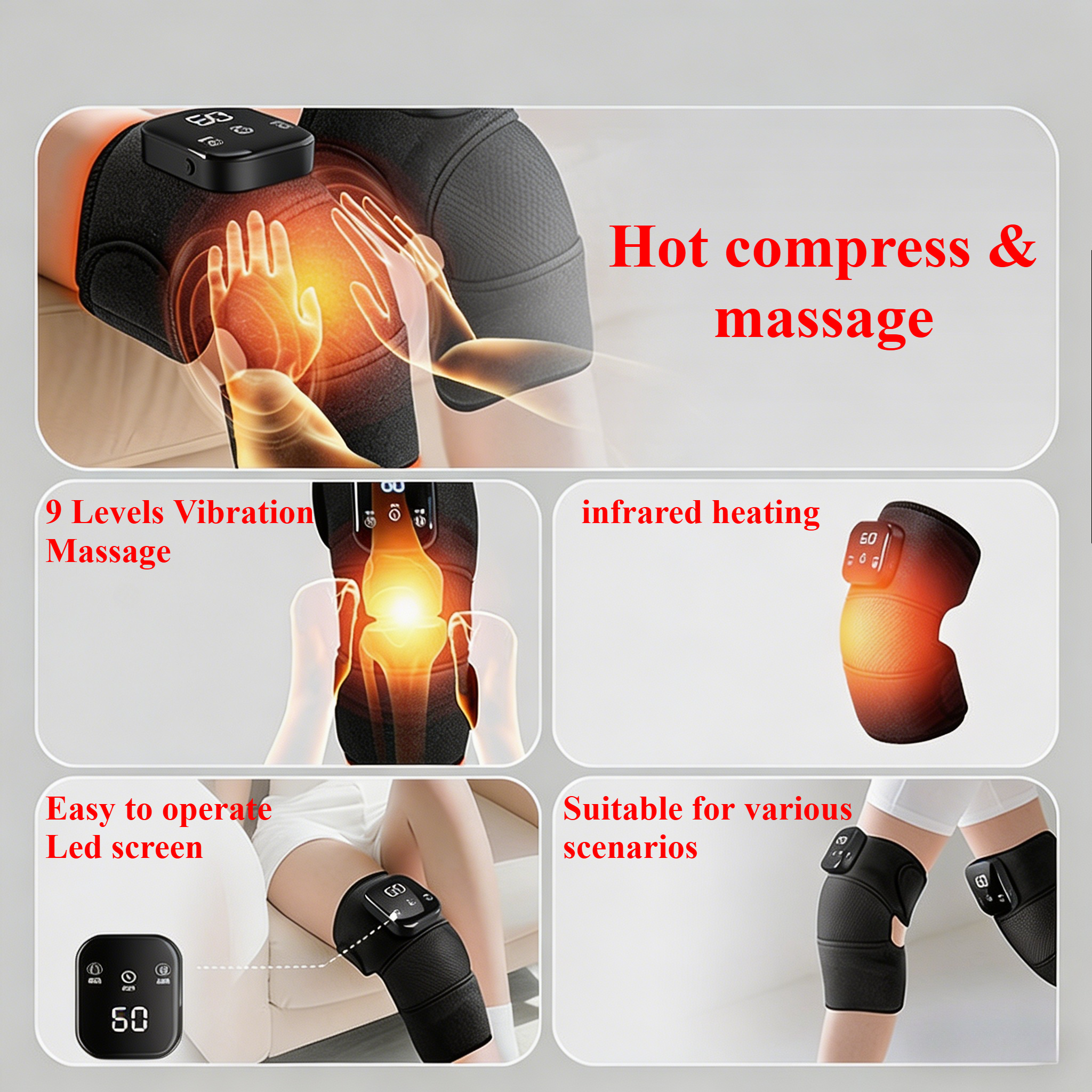 Lenovo Electric Heating Knee B - огляд і ціна Knee Support Brace