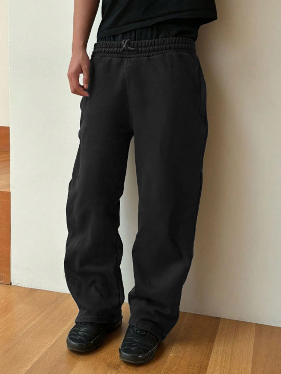 Plus Size Fleece Lined Sweatpa - огляд і ціна Running Gear Winter