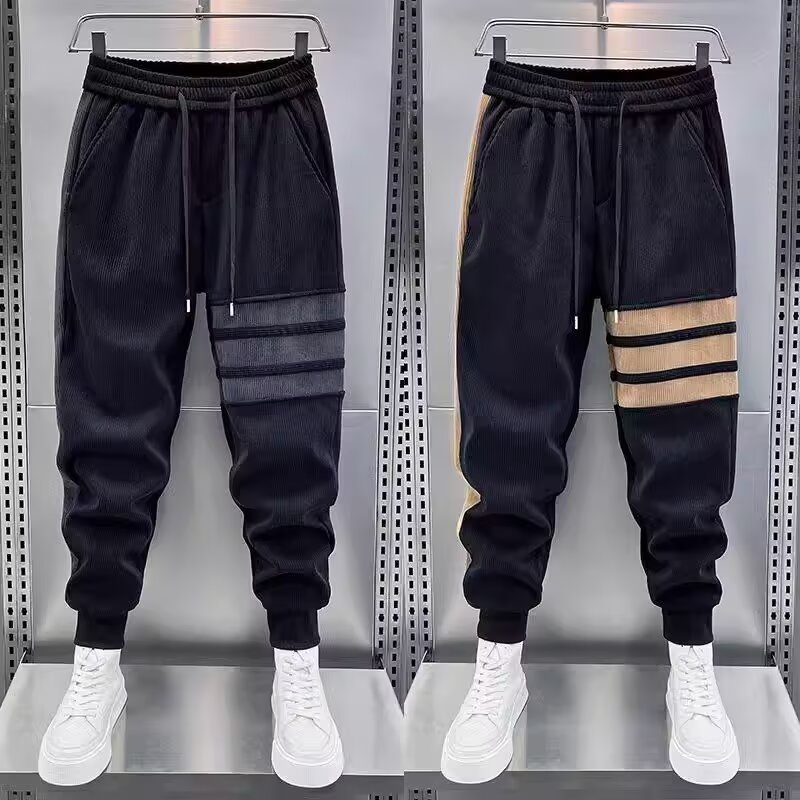 Trendy Men Black Joggers Autum - огляд і ціна Running Gear Winter