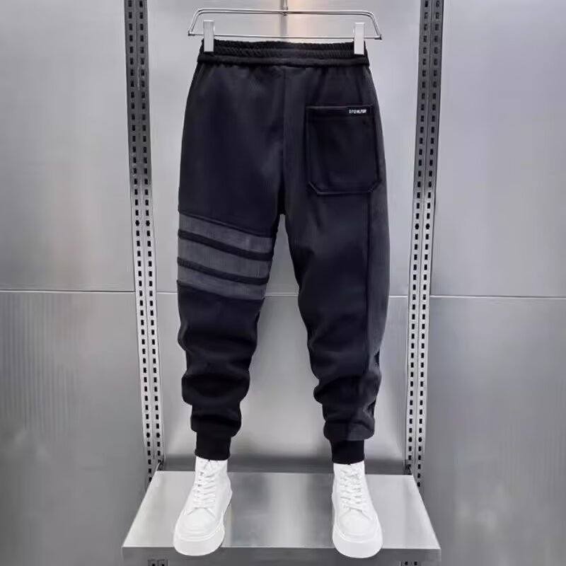 Trendy Men Black Joggers Autum - огляд і ціна Running Gear Winter