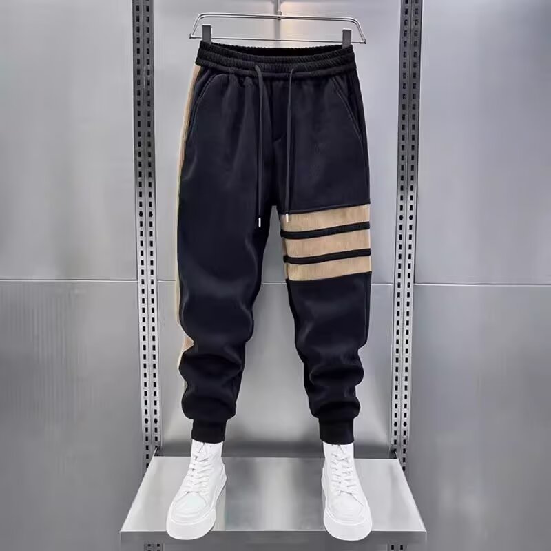Trendy Men Black Joggers Autum - огляд і ціна Running Gear Winter