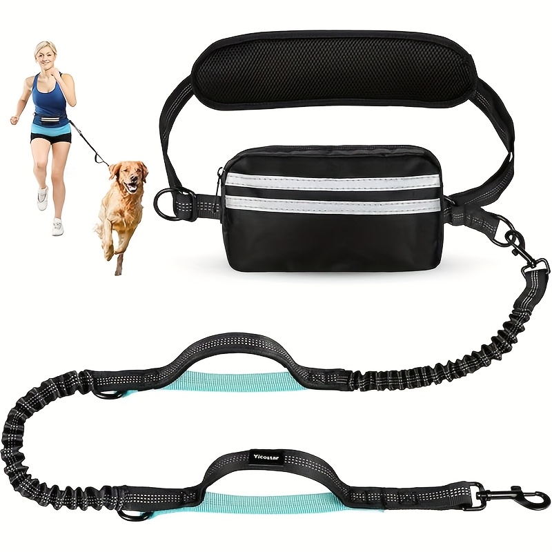 Hands-Free Dog Leash, Waist Ba - огляд і ціна Running Zwift