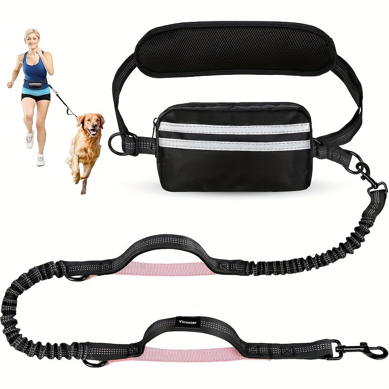 Hands-Free Dog Leash, Waist Ba - огляд і ціна Running Zwift