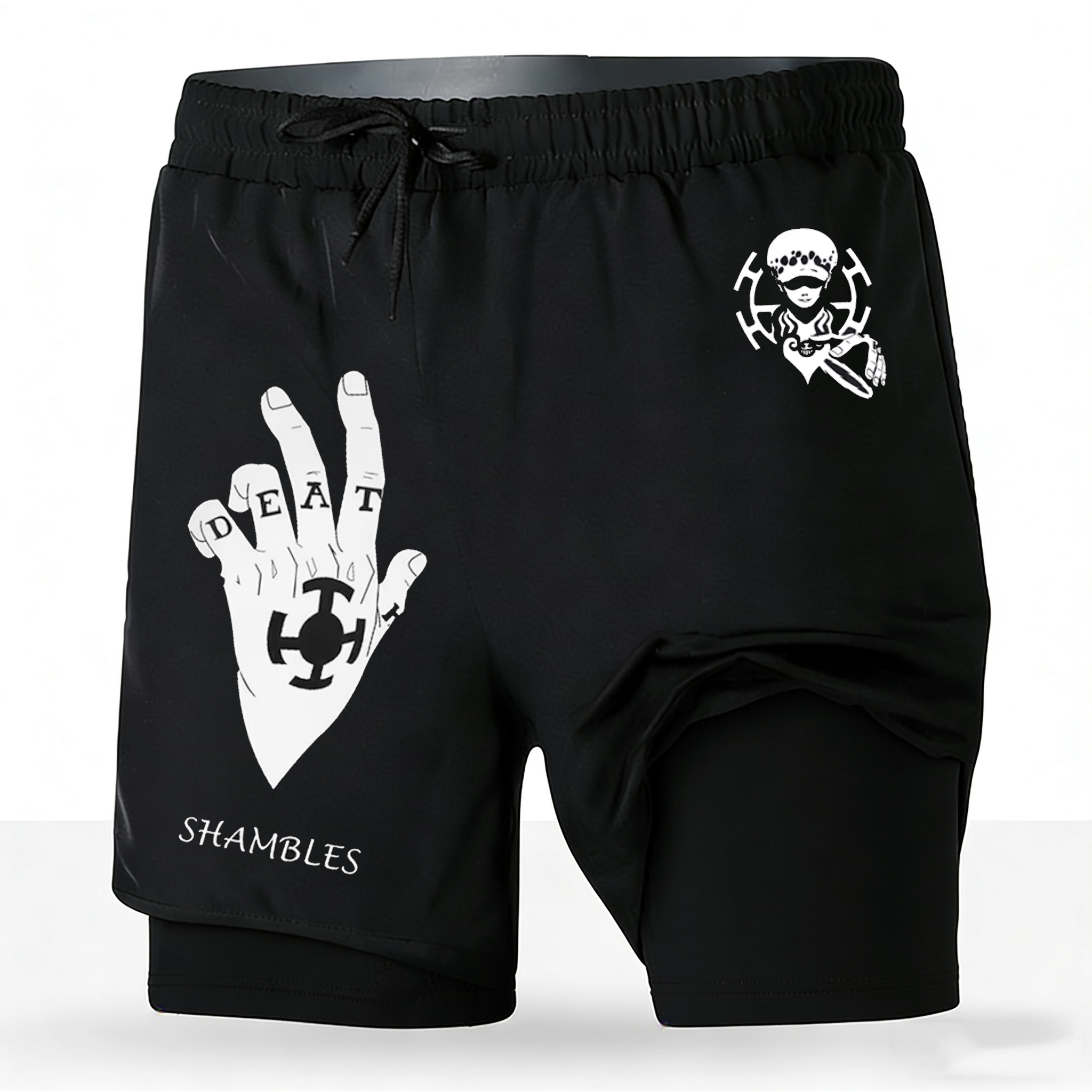 Men's One Piece Anime 2-in-1 R - огляд і ціна Running Gear In Japan