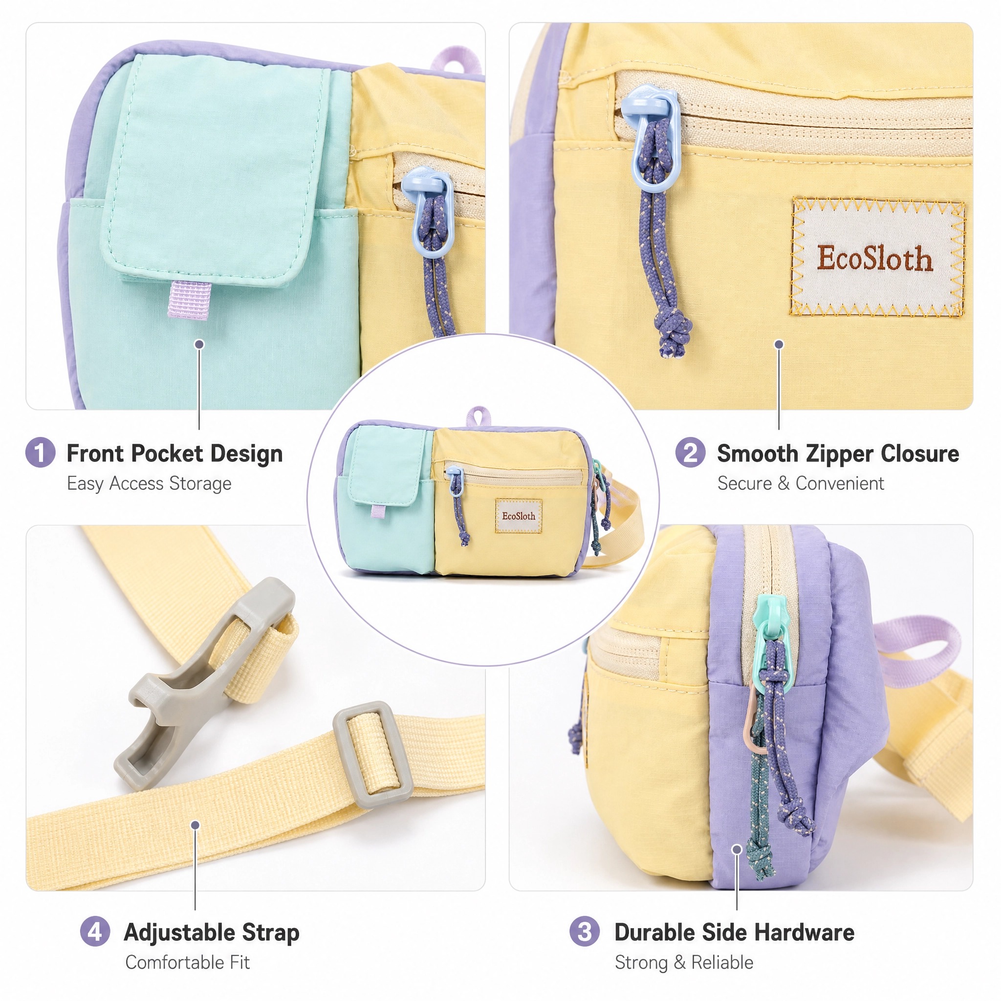 EcoSloth Fanny Packs for Women - огляд і ціна Running Zwift