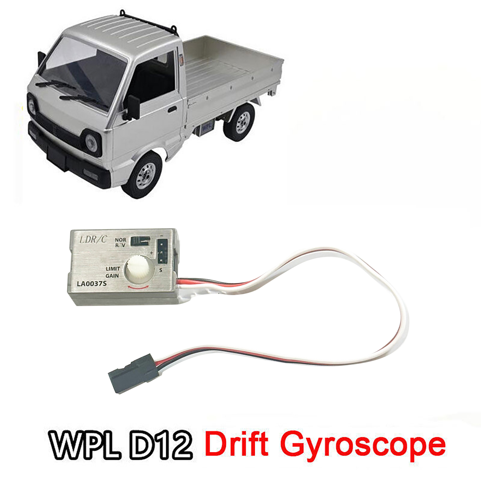 For WPL D12 Digital Gyroscope  - огляд і ціна Running Gear In A Car