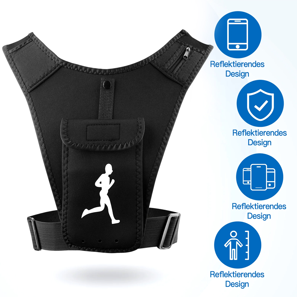 Running Vest Phone Holder for  - огляд і ціна Running Gear Train